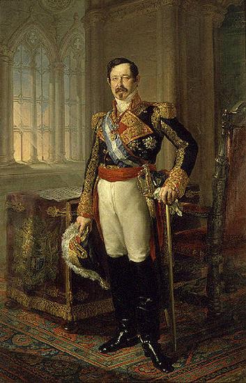 Vicente Lopez y Portana Ramon Maria Narvaez, Duke of Valencia oil painting image